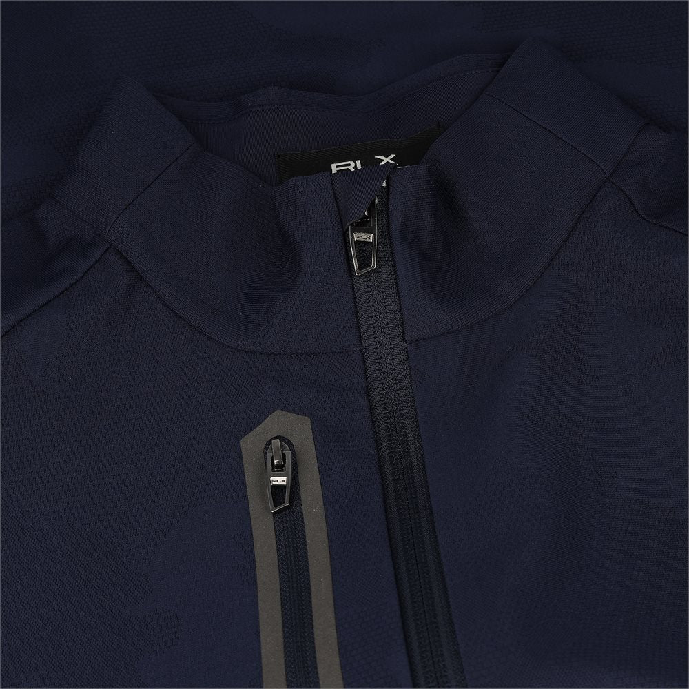 Knit Jacquard 1/2 Zip Midlayer