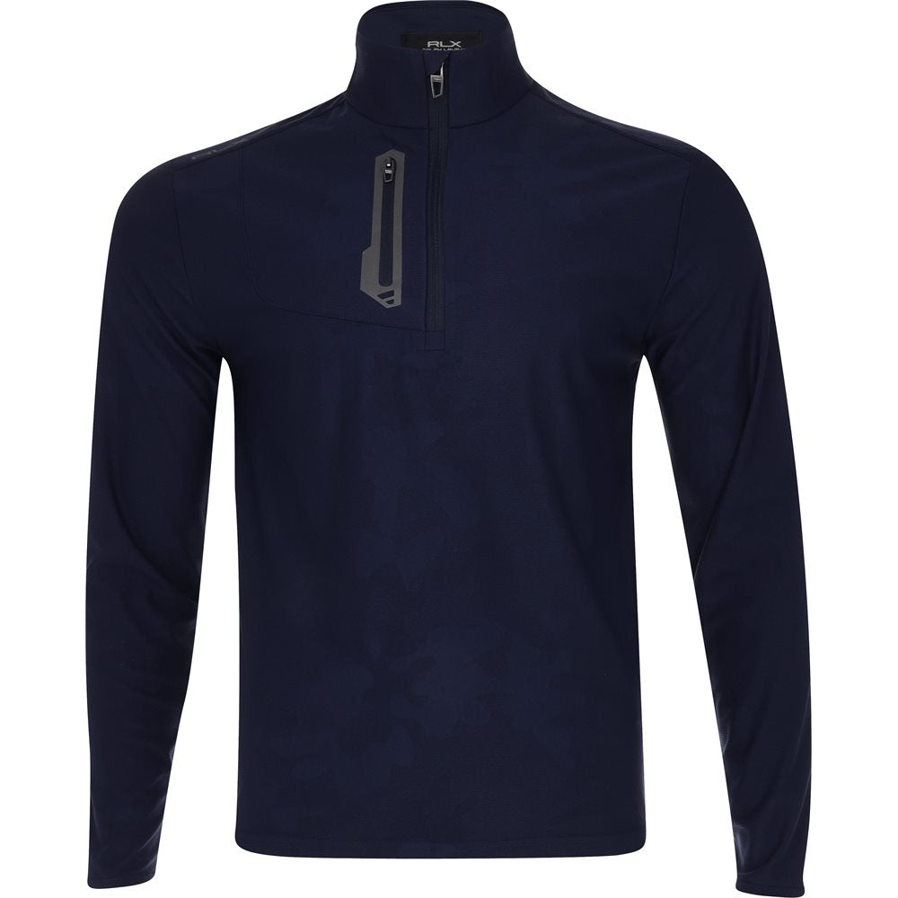 Knit Jacquard 1/2 Zip Midlayer