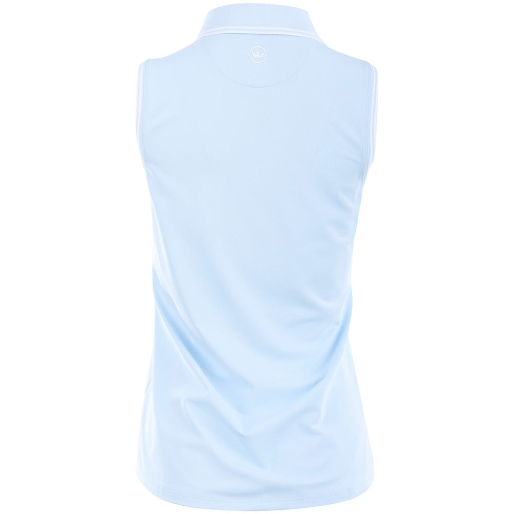 Women's Canterbury Tipped Sport Mesh Sleeveless Polo