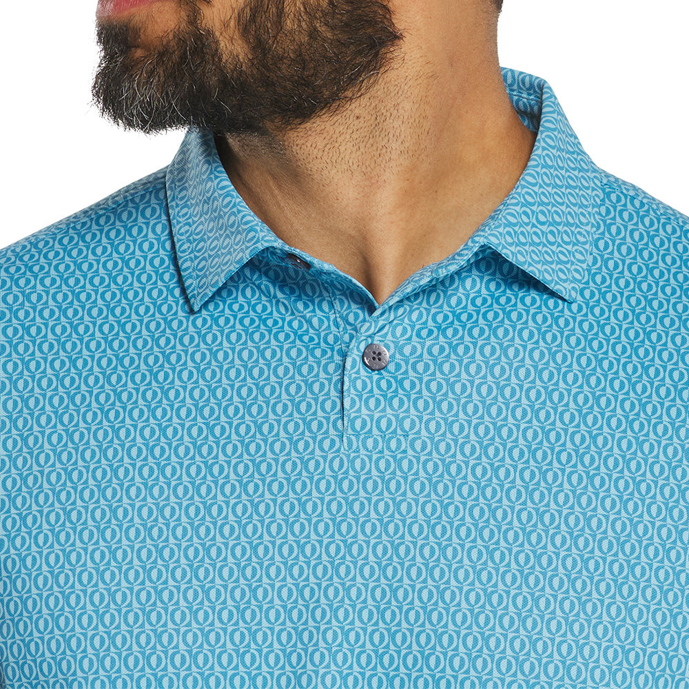 Modernist Geo Pique Polo