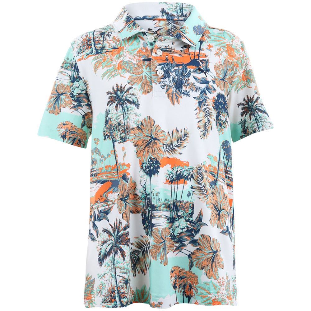 Boys' CLOUDSPUN Palm Polo