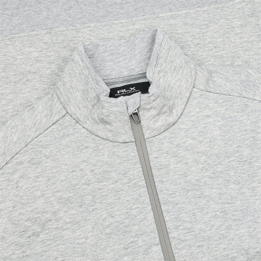 Quilted Double-Knit 1/2 Zip Pullover