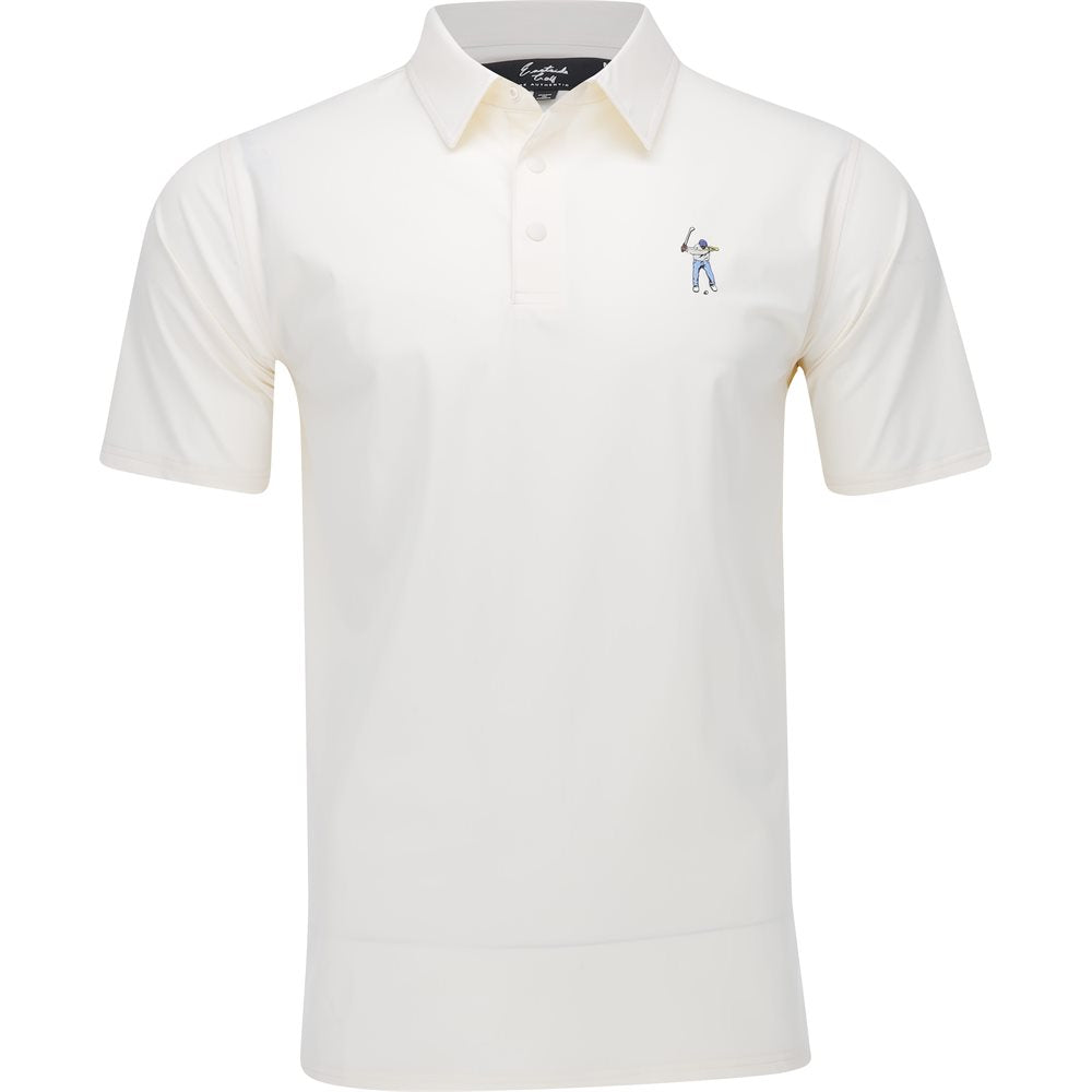 Snap Placket Print Polo