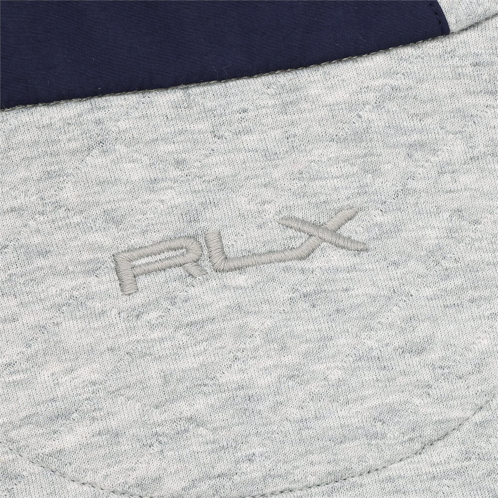 Quilted Double-Knit 1/2 Zip Pullover