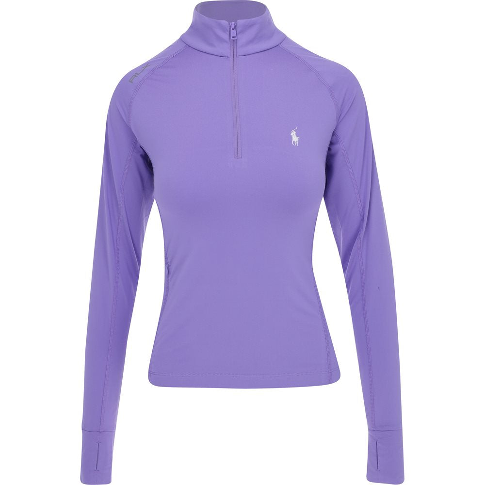 Stretch Peached Jersey UV 1/4 Zip Midlayer