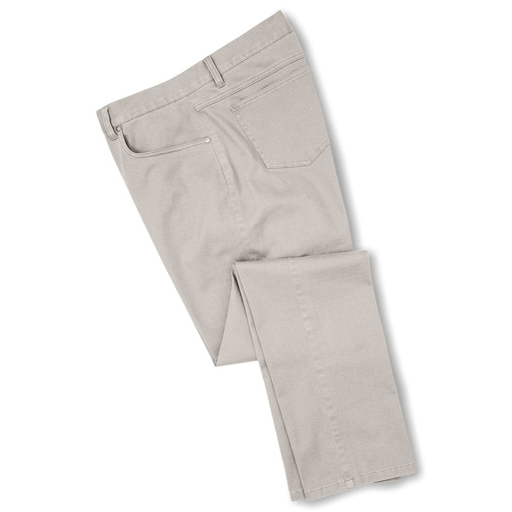 Sueded Cotton Twill 5-Pocket Pants - Previous Season