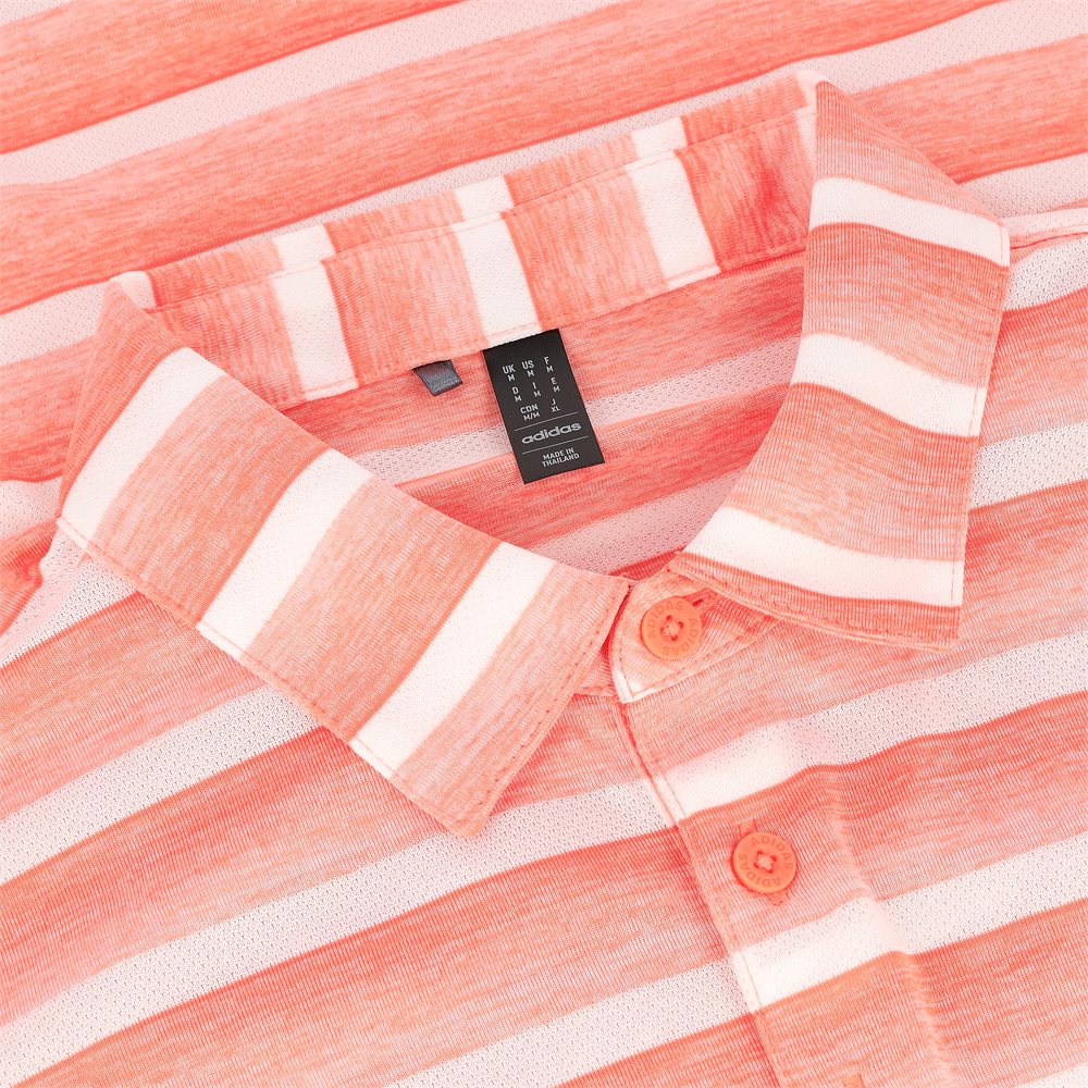 Two-Color Striped Polo