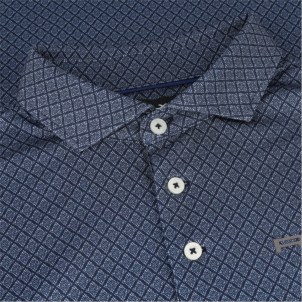 Printed Lightweight Airflow Polo