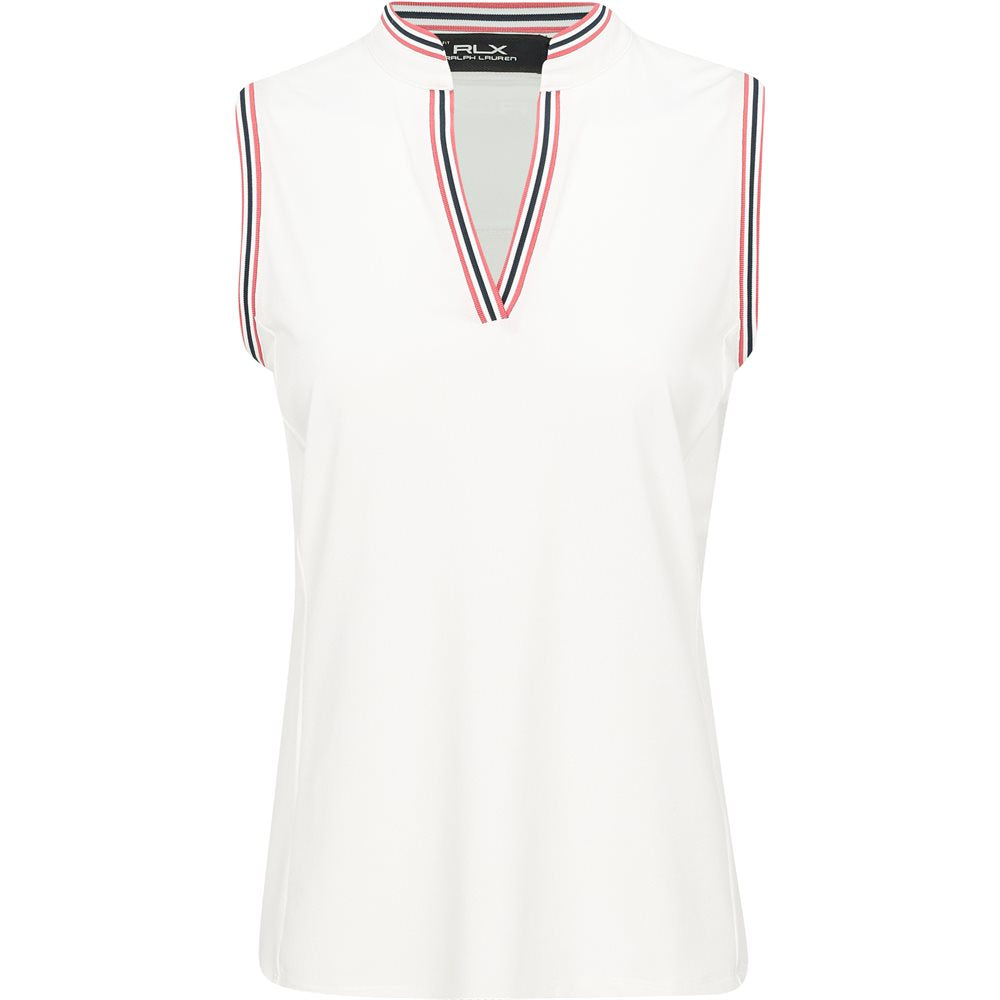 Women's Tailored Fit Pique Sleeveless Shirt