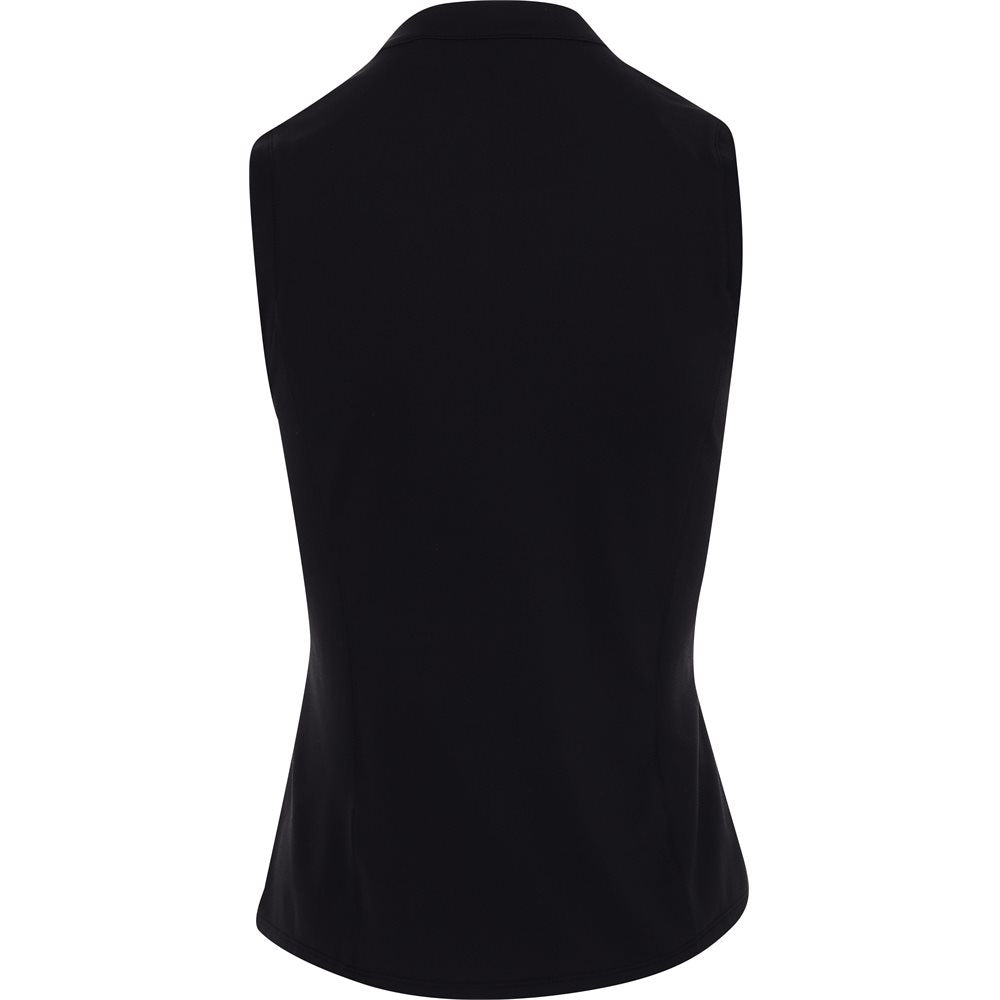 Women's Aerlon Sleeveless 1/4 Zip Blade Collar Polo