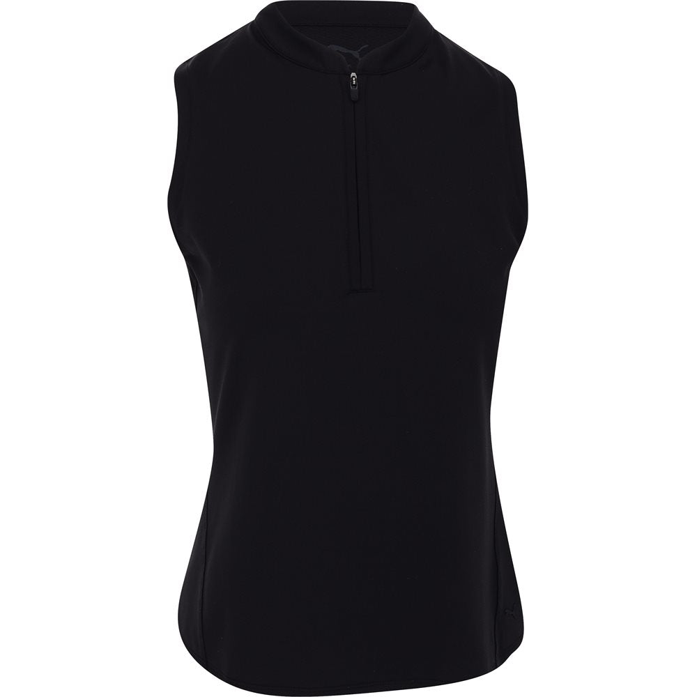 Women's Aerlon Sleeveless 1/4 Zip Blade Collar Polo