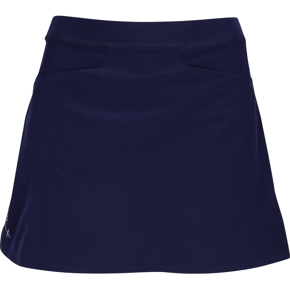 Women's Aim 4-Way Stretch With Back Pleats 15" Skort