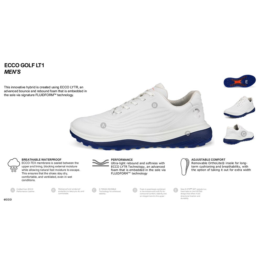 LT1 Spikeless Golf Shoes