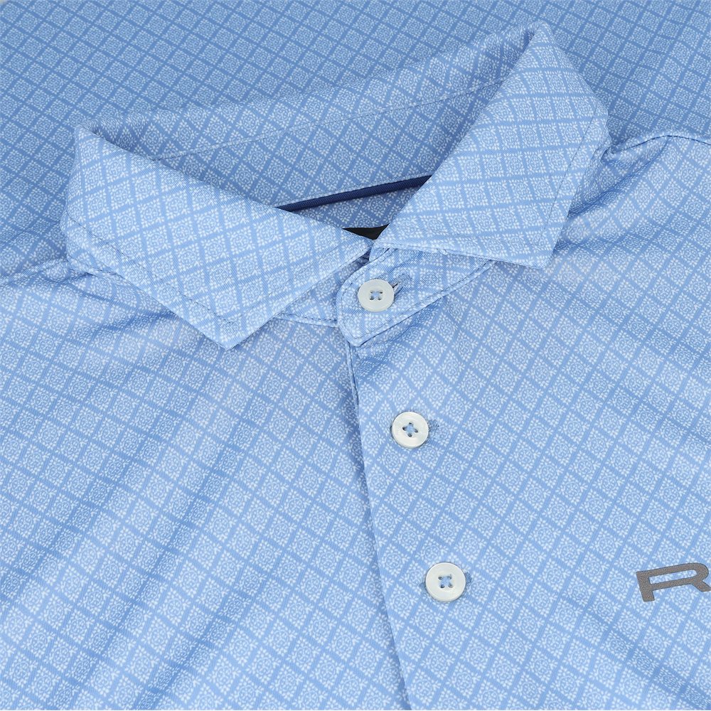 Printed Lightweight Airflow Polo