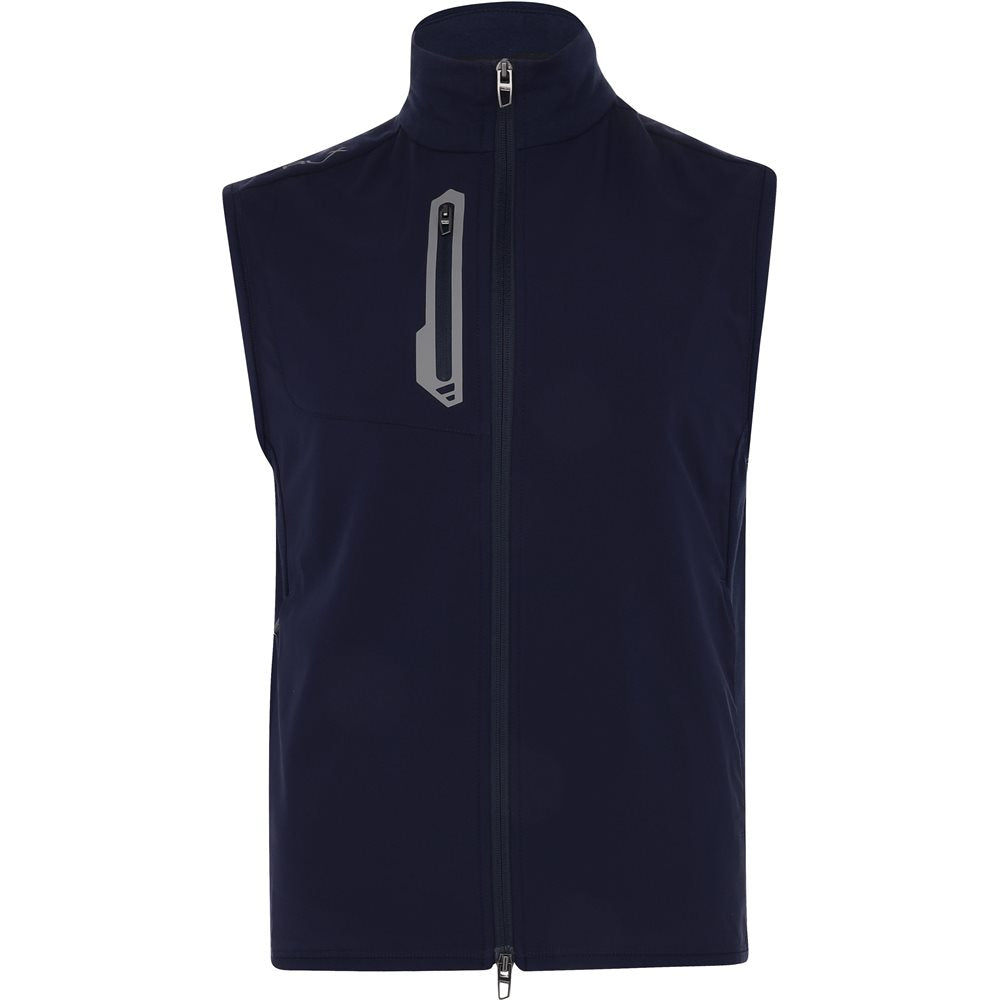 Techy Terry Full Zip Solid Vest