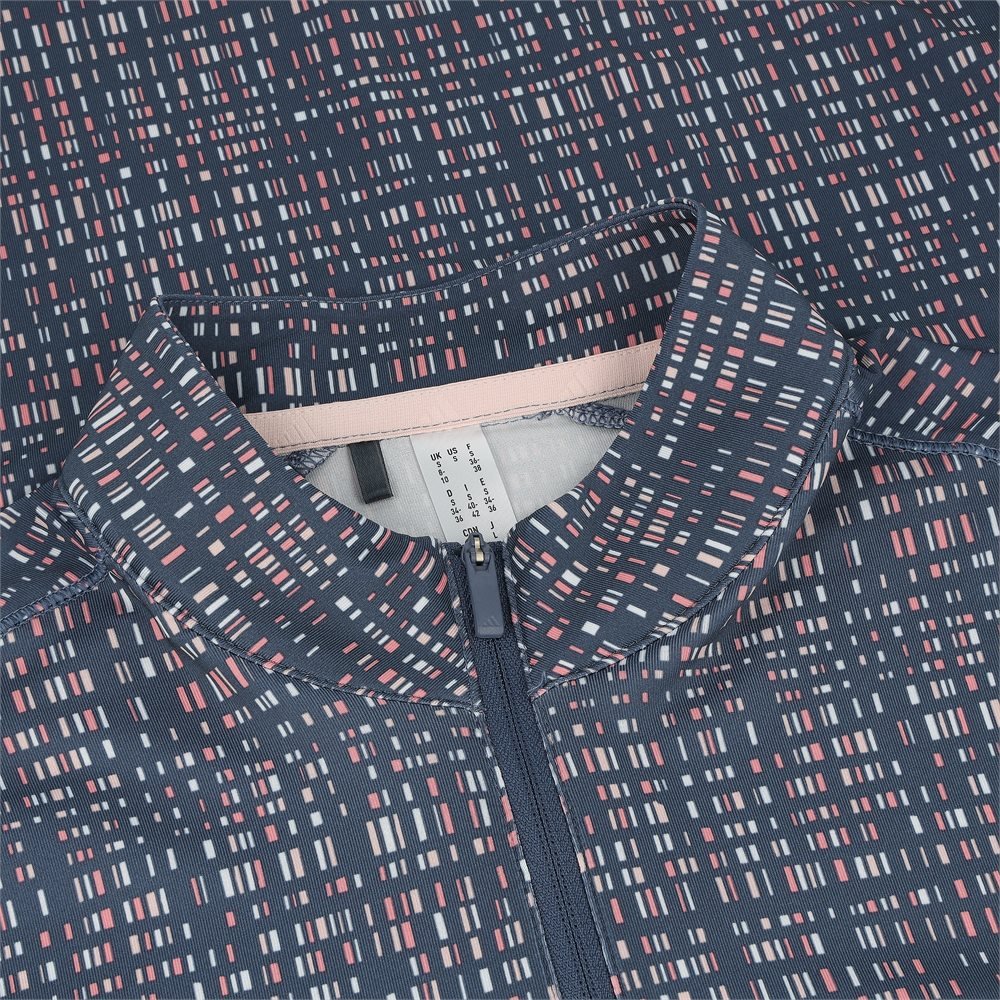 Ultimate365 Printed 1/4 Zip Mock Pullover - Fairway Styles