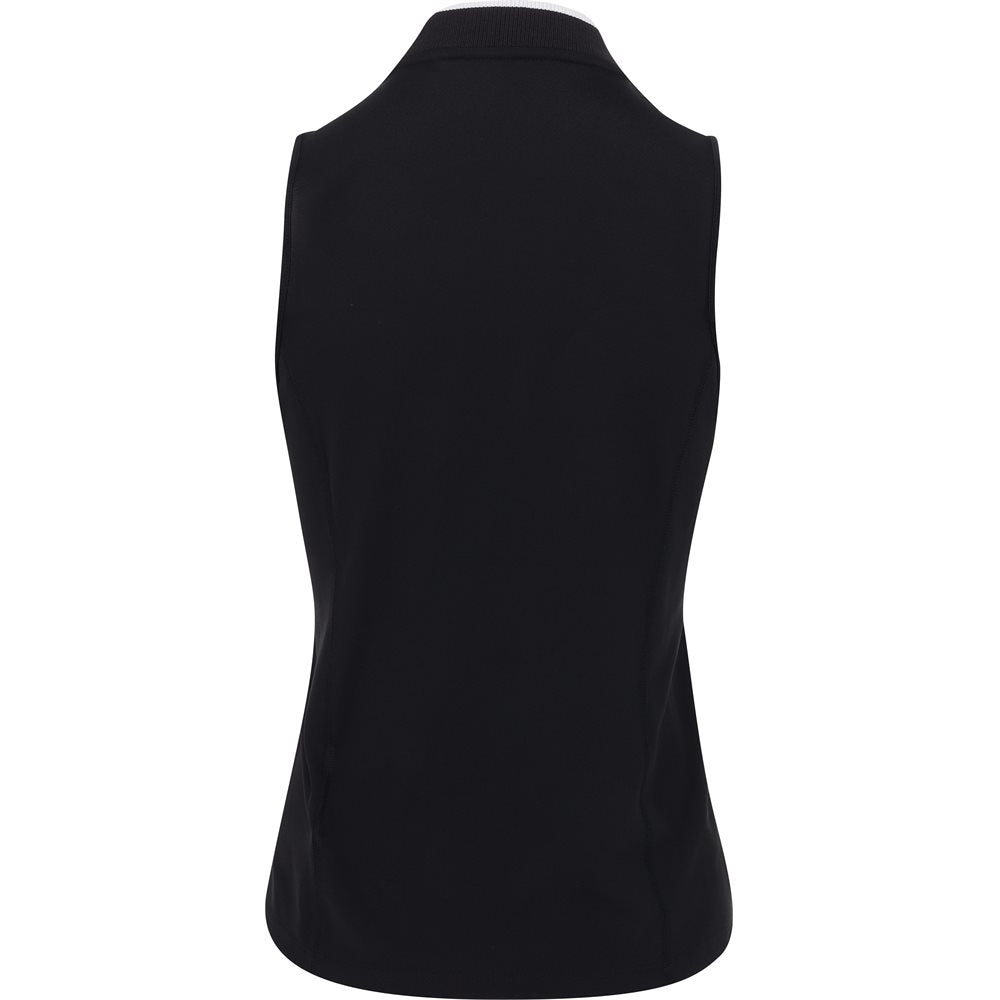 Women's Range Pique Sleeveless Golf Polo