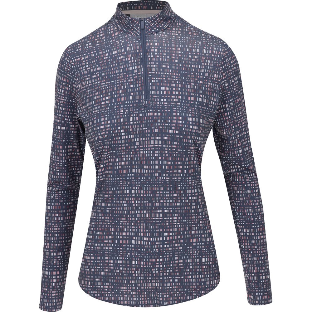 Ultimate365 Printed 1/4 Zip Mock Pullover - Fairway Styles