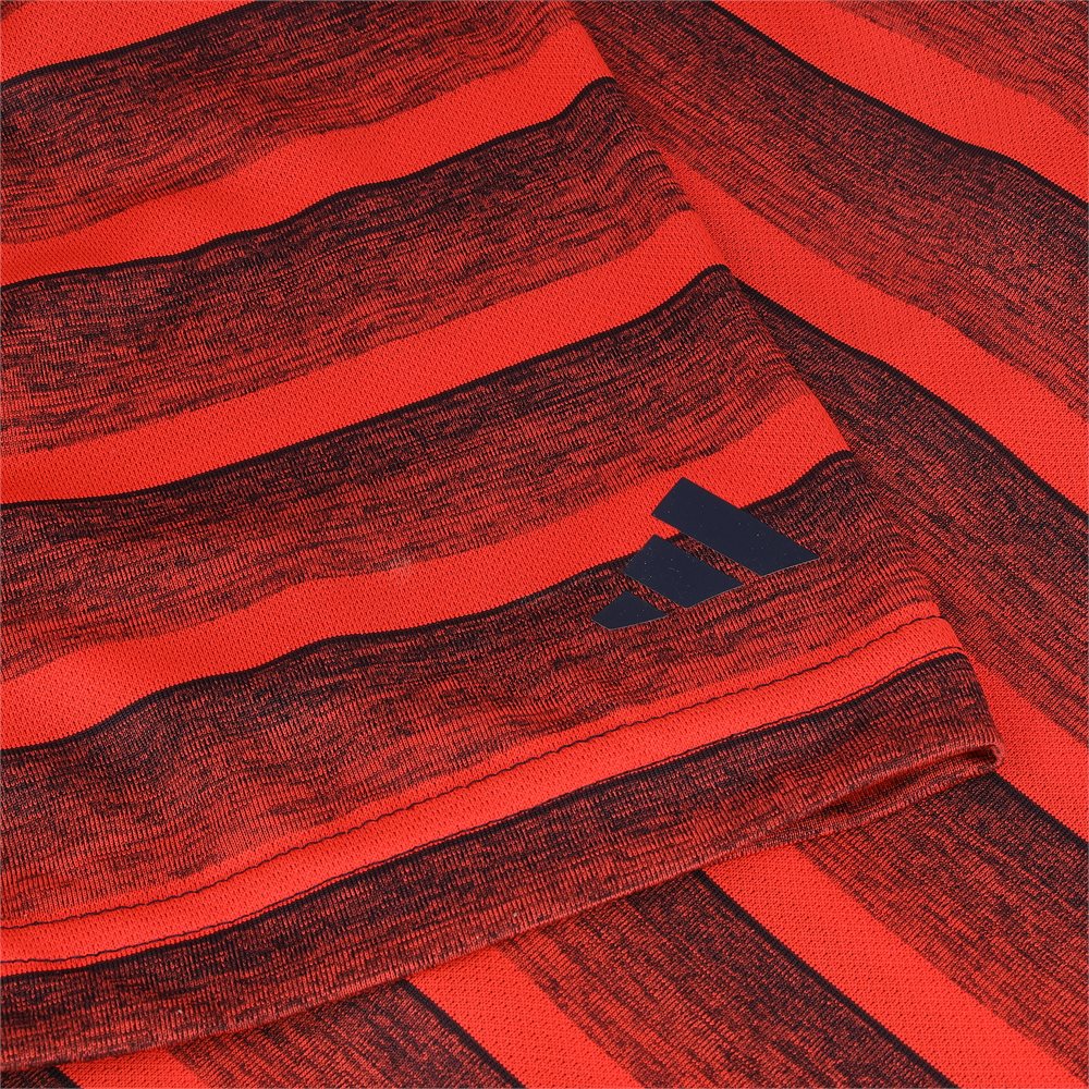 Two-Color Striped Polo