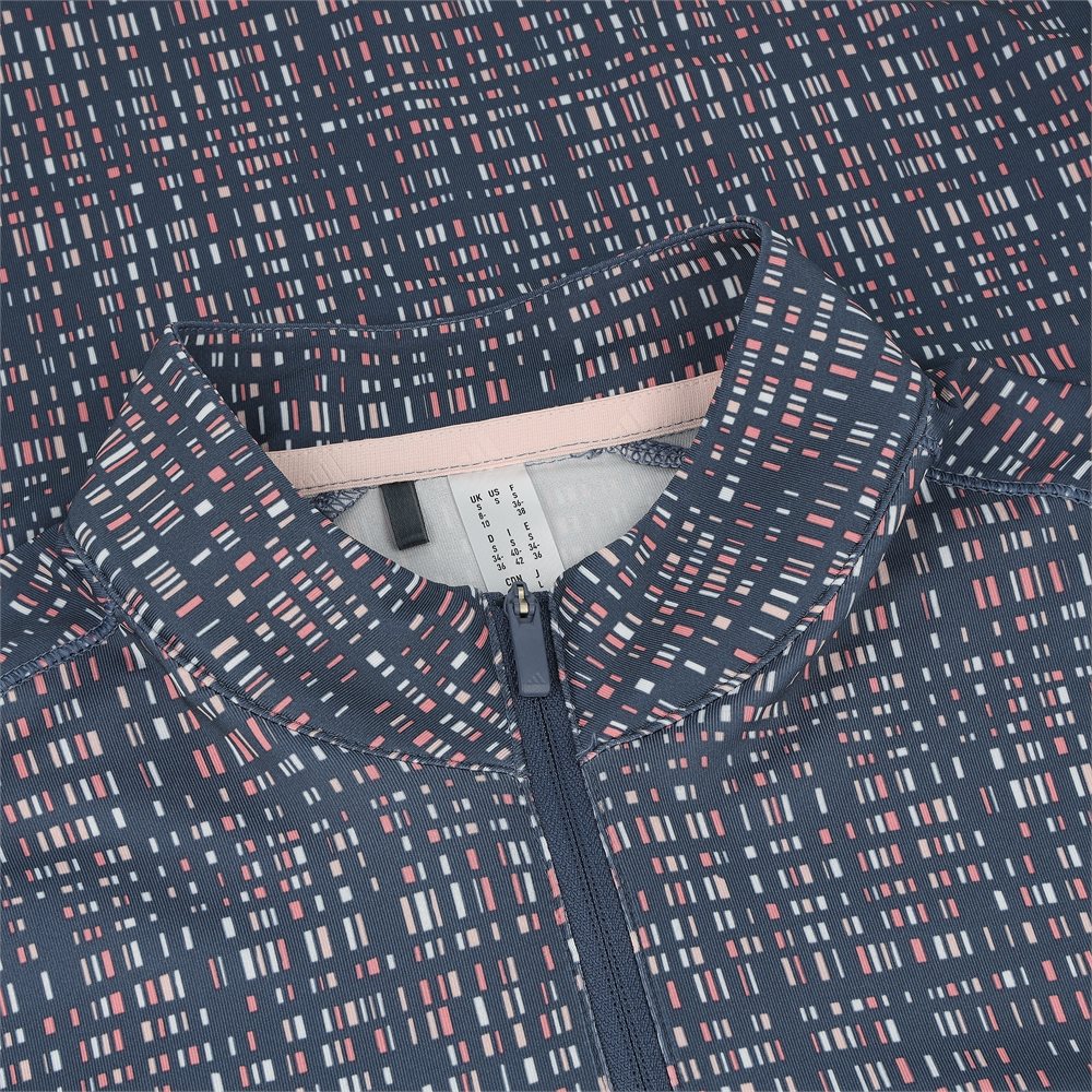 Women's Ultimate365 Printed 1/4 Zip Mock Pullover