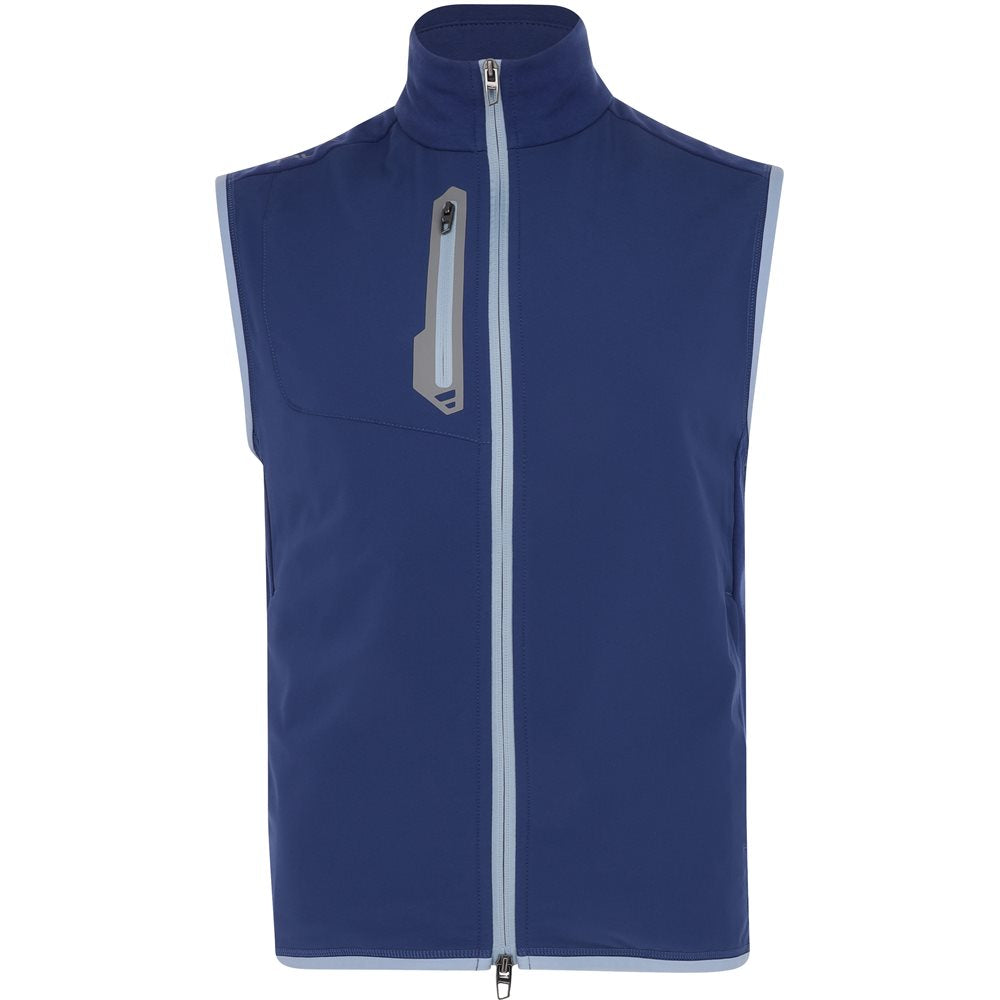 Techy Terry Full Zip Solid Vest