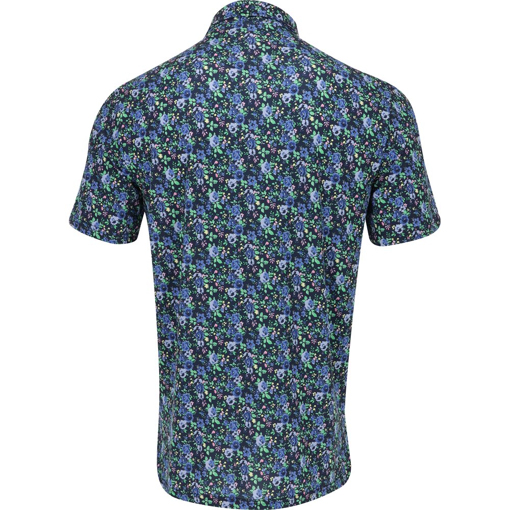 Printed Lightweight Airflow Polo