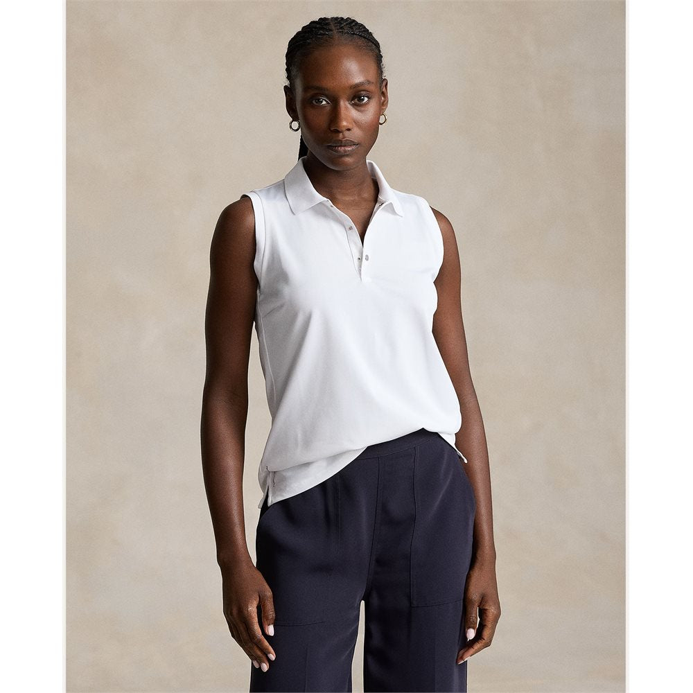 Women's Sleeveless Air Tech Pique Tournament Polo