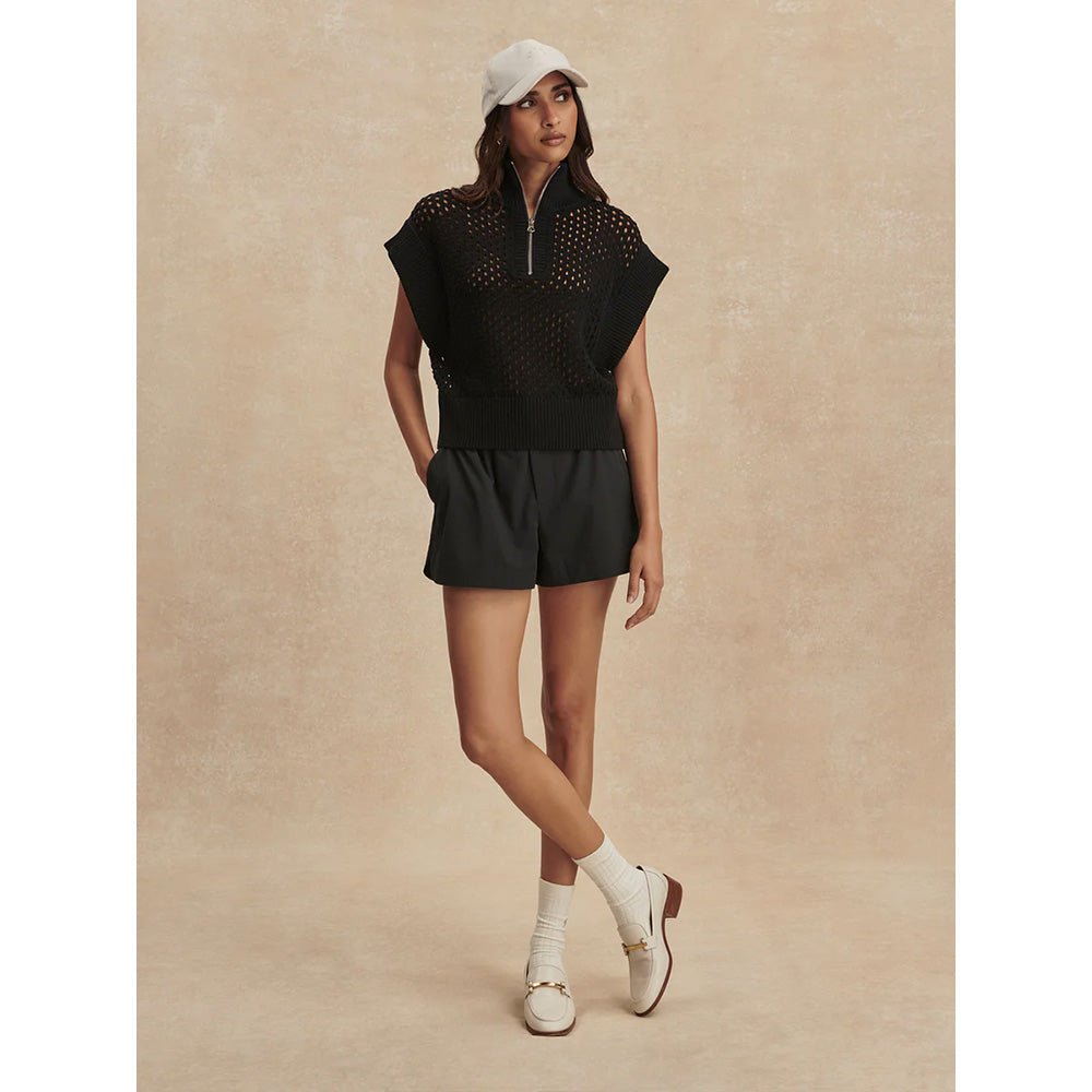 Women's Gaines Short Sleeve 1/2 Zip Knit Pullover