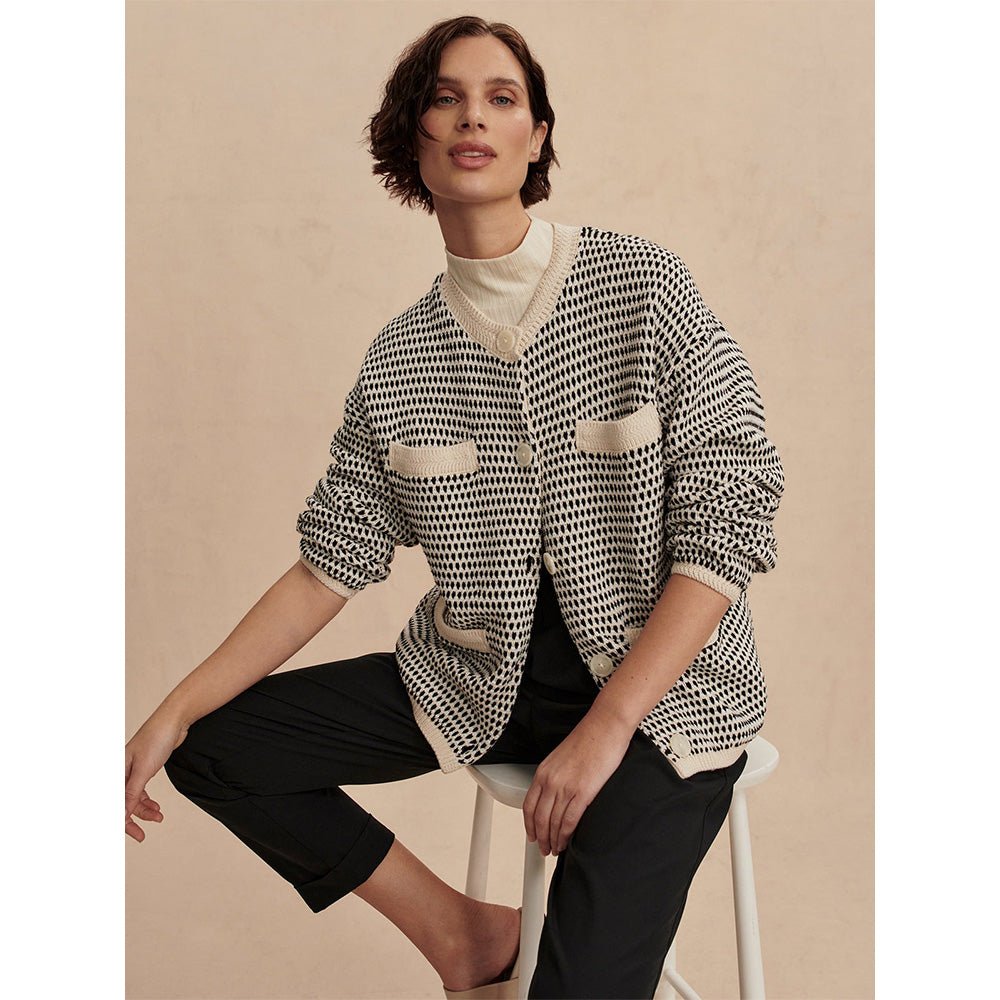 Women's Tidewell Textured Knit Jacket - Fairway Styles