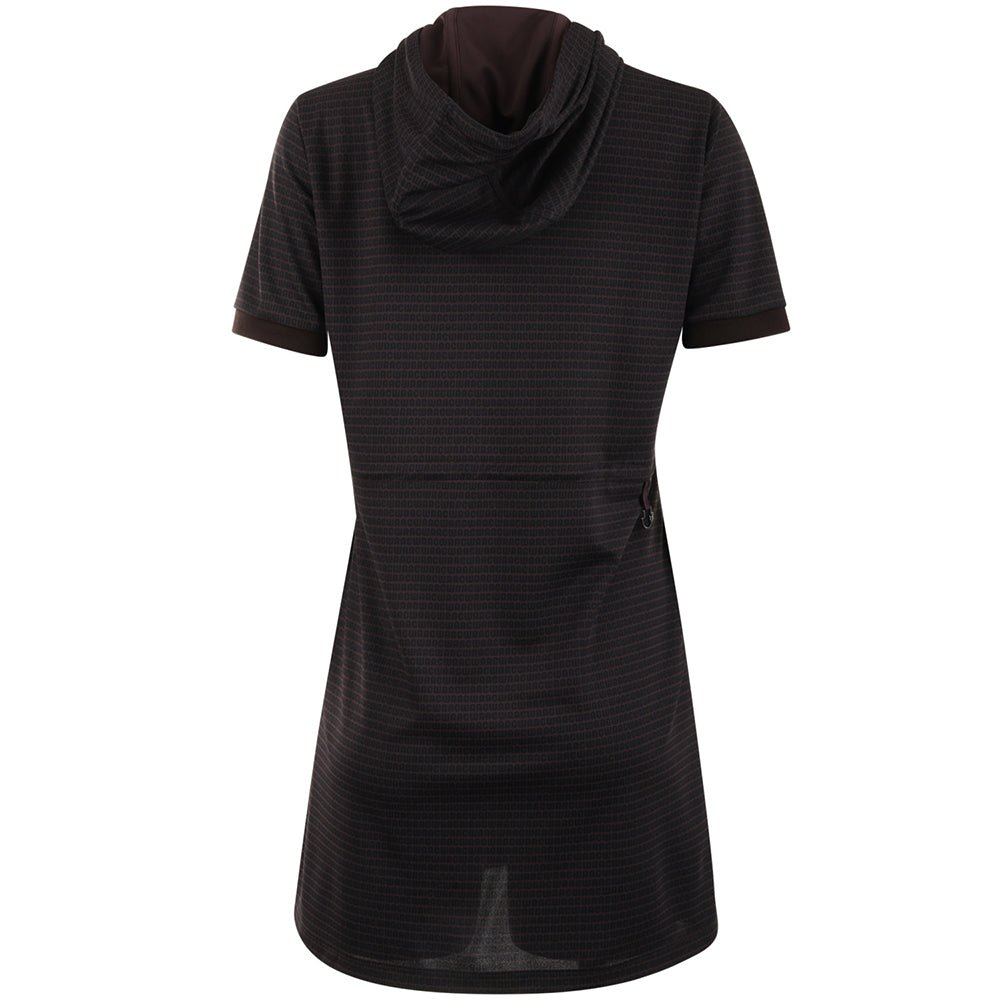 Women's All-Over WAAC Jersey Short Sleeve Hooded Dress