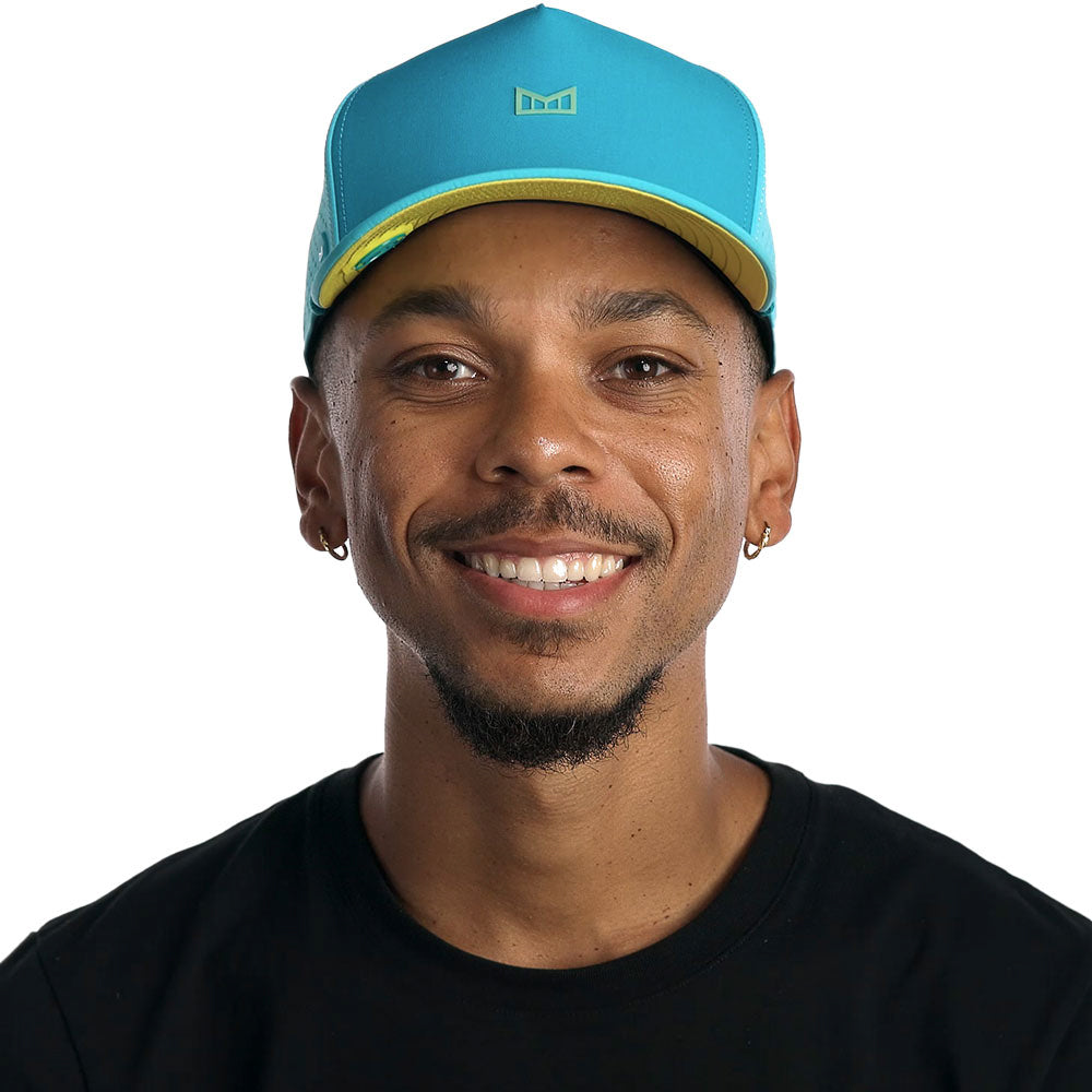 Odysea Rope Bulls Icon Hydro Hat - Blue Lagoon
