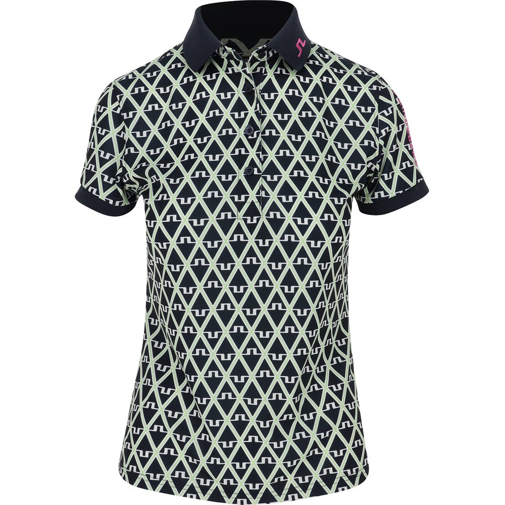 Women's Tour Tech Print Polo
