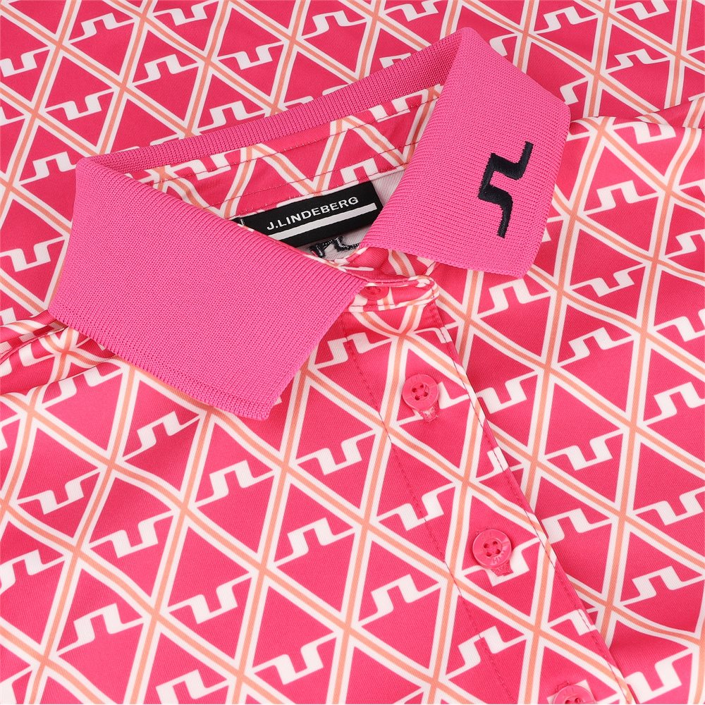 Women's Tour Tech Print Polo