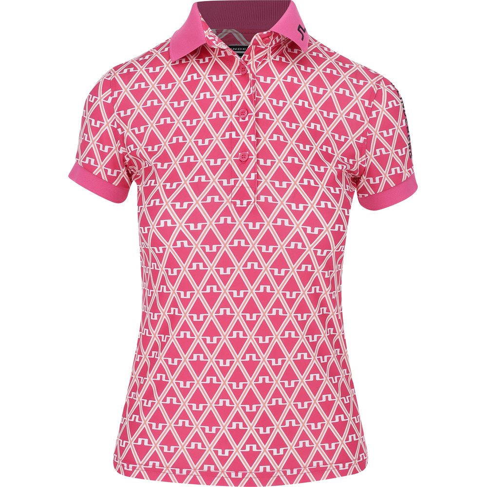Women's Tour Tech Print Polo
