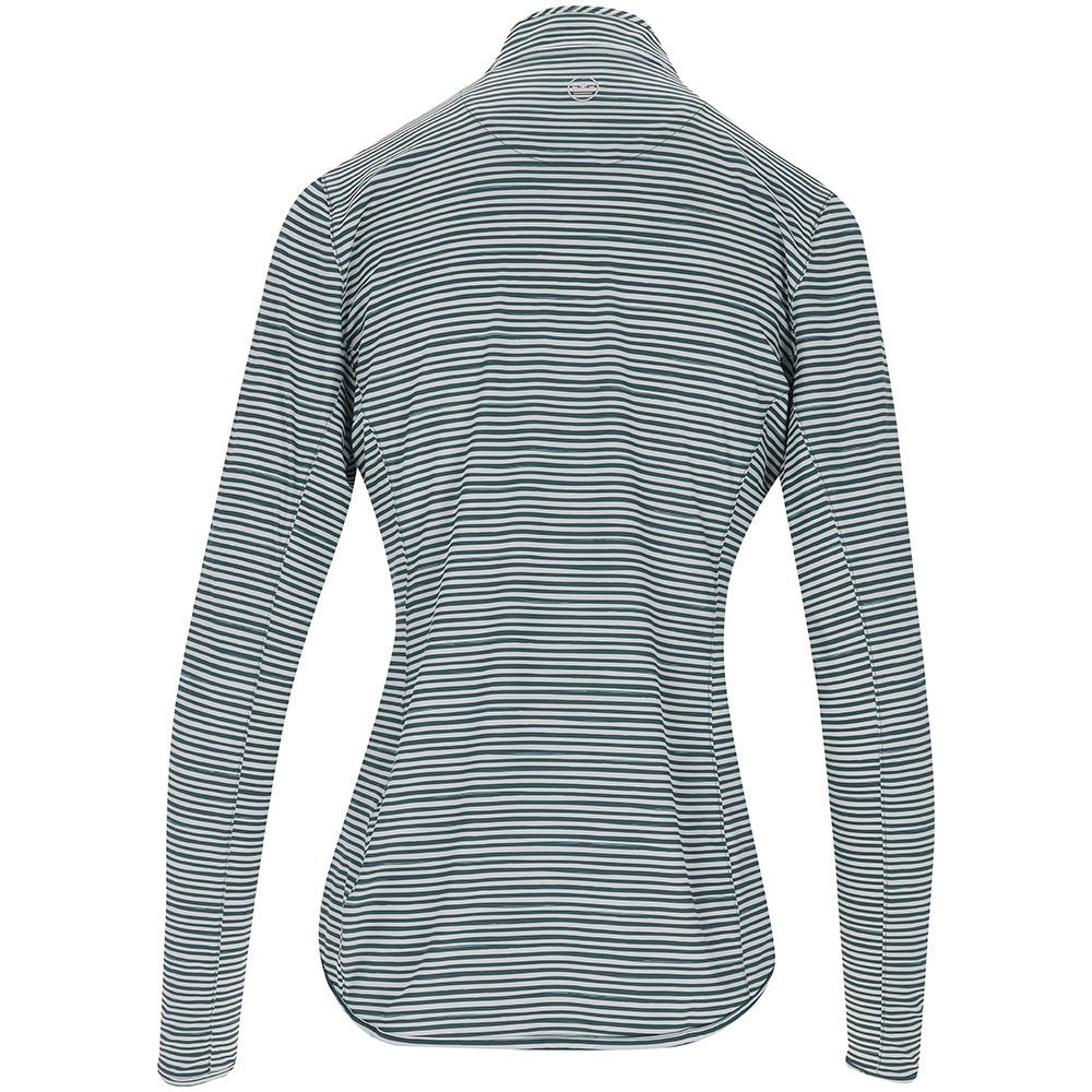 Women's Bunker Stripes Lightweight Long Sleeve 1/4 Zip Sunshirt - Fairway Styles