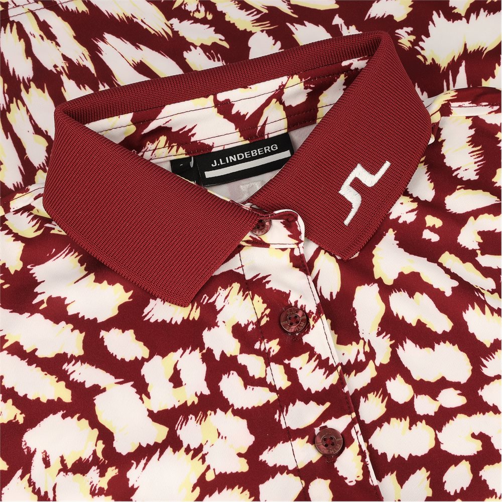 Women's Tour Tech Print Polo