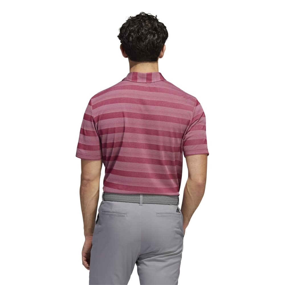 Two-Color Stripe Polo