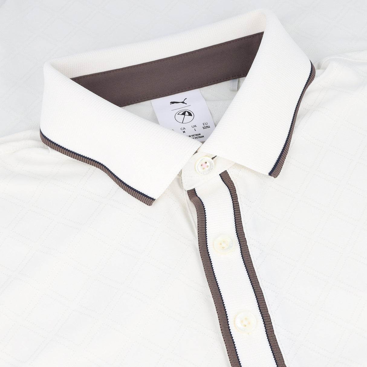 PUMA x Arnold Palmer Tipped Jacquard Polo