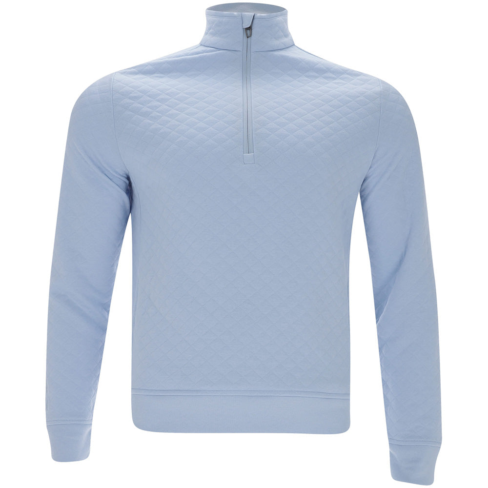 Boys' Quilted Double Knit 1/4 Zip Pullover