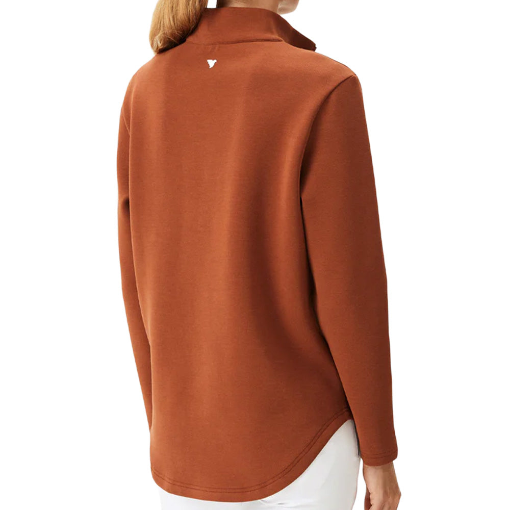 Women's Zoe Ivory Flex 1/4 Zip Sweater