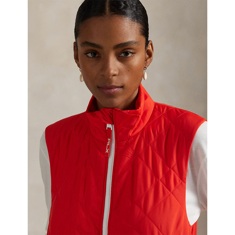 Women's Hybrid Quilted-Panel Vest