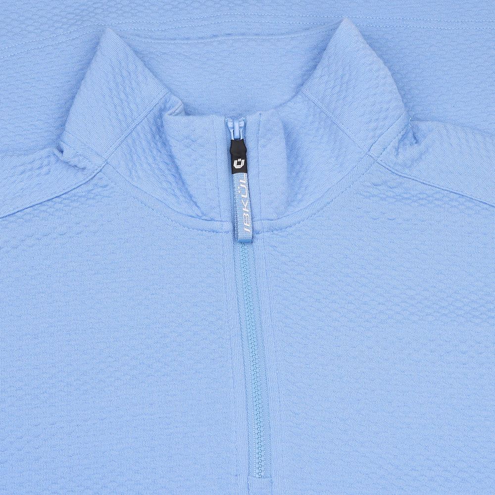 Women's Long Sleeve Mock Neck Top - Popcorn Stitch