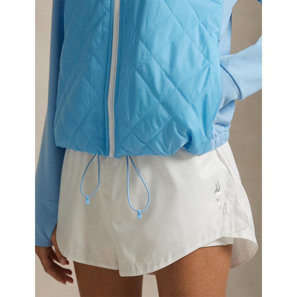 Women's Hybrid Quilted Front Terry Jacket