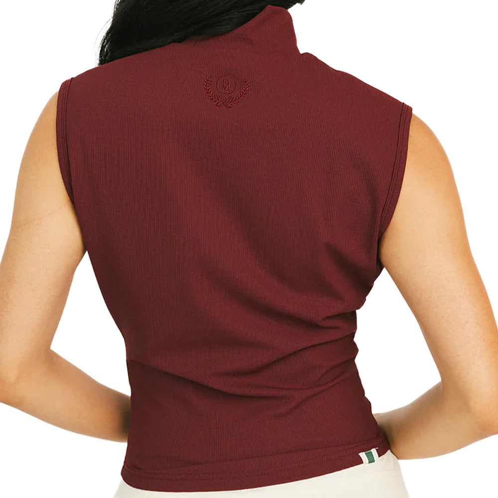 Women's Manhattan Sleeveless Mock Neck Top