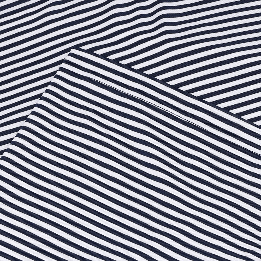 Lightweight Airflow Striped Polo