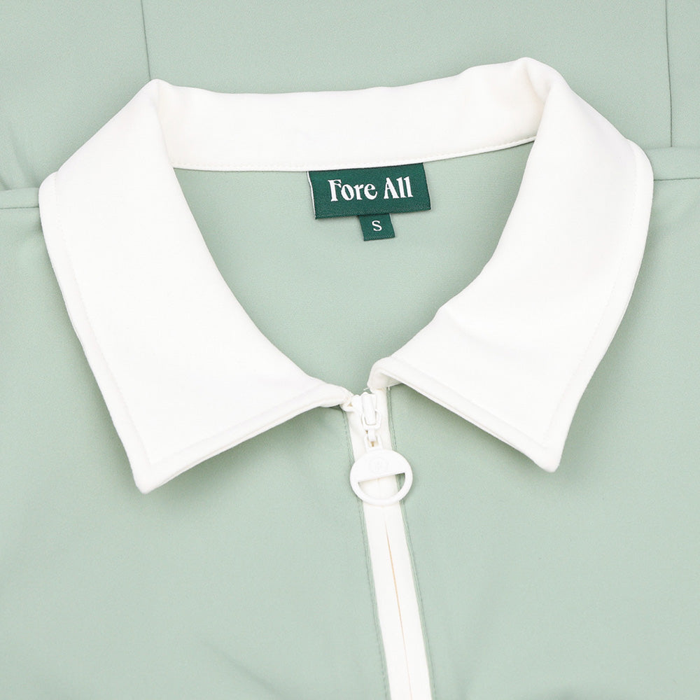 Women's Tackle Sleeveless 1/4 Zip Polo