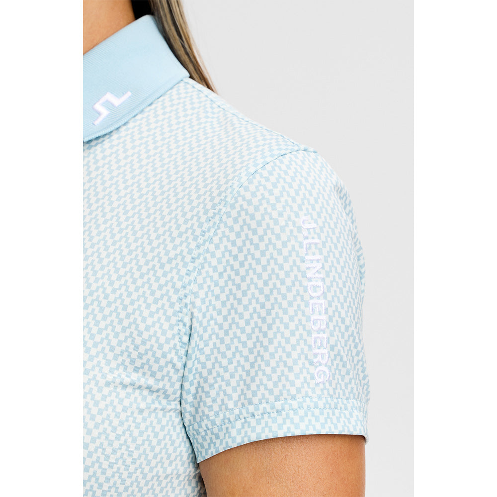 Women's Tour Tech Print Polo