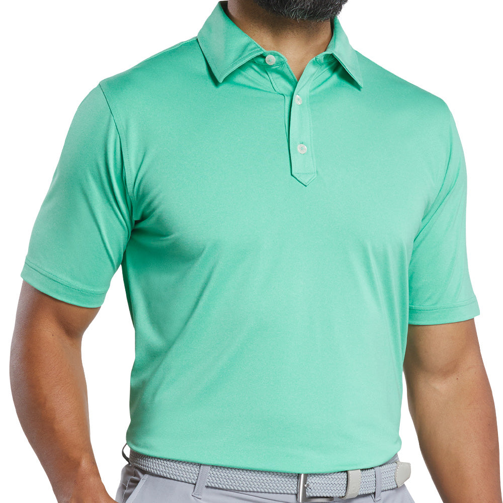 ProDry Performance Solid Lisle Set on Placket Polo