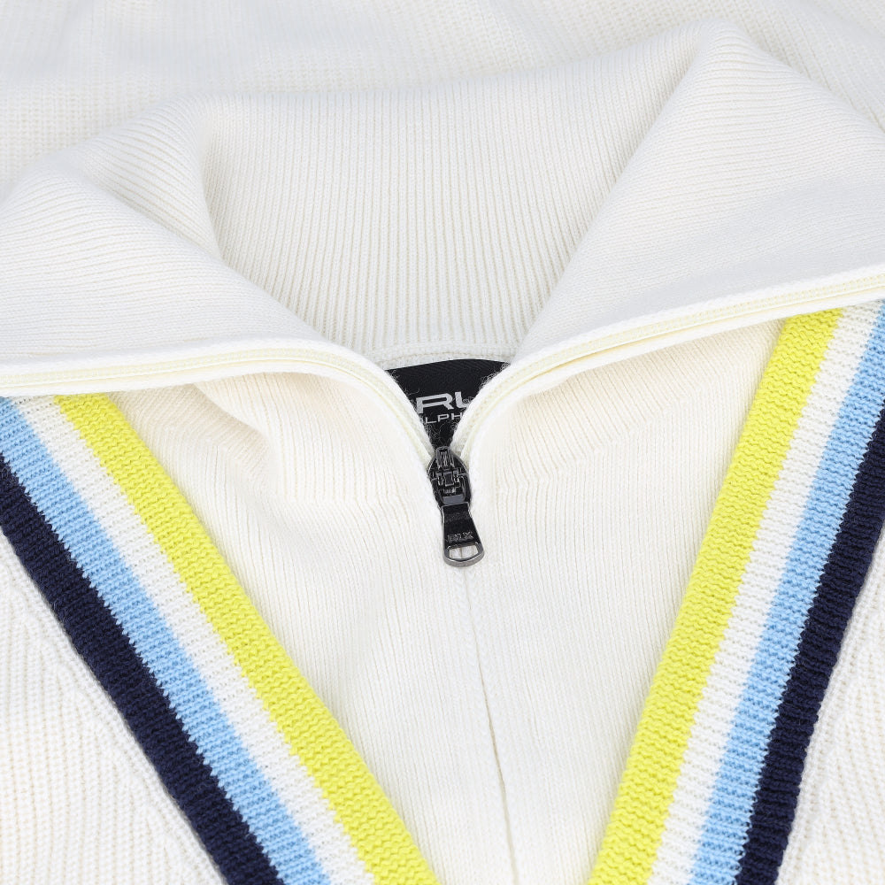 Women's 1/4 Zip Cricket Sweater