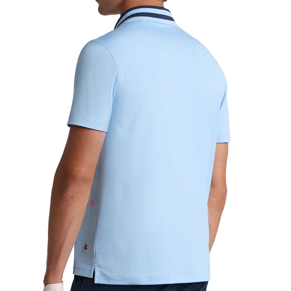 Embroidered Tech Jersey Polo